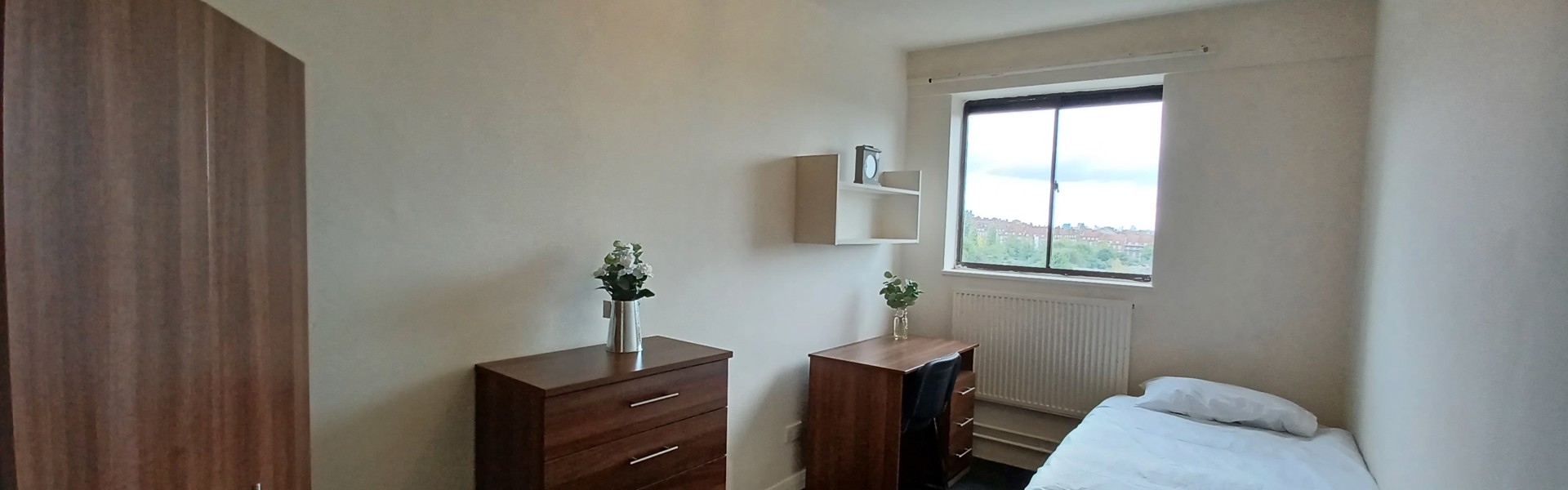 Bedroom interior view