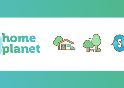 One home, one planet icon