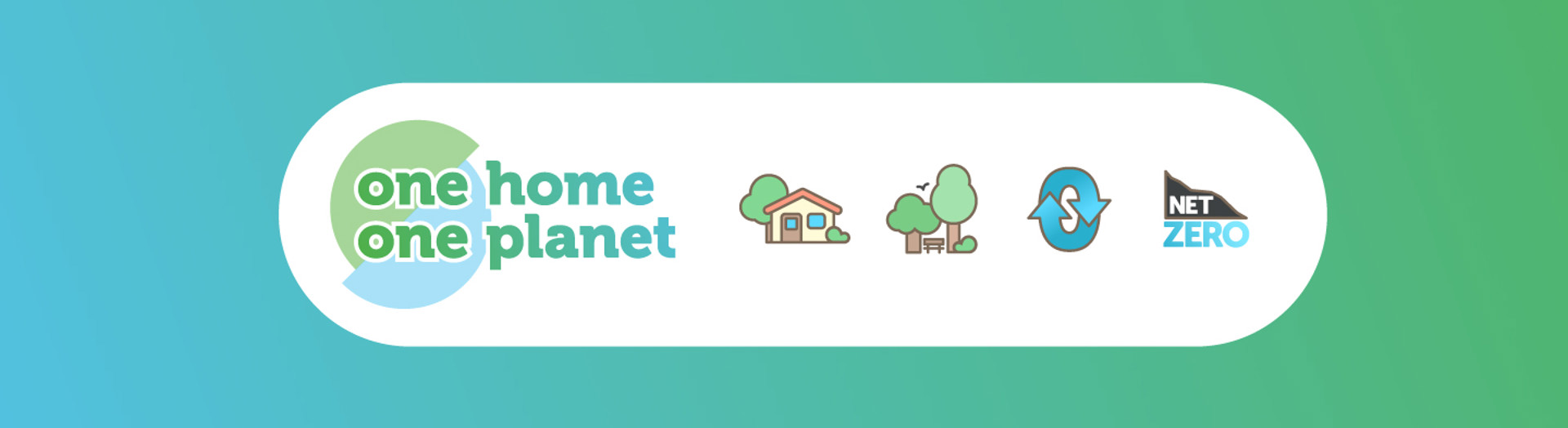 One home, one planet icon