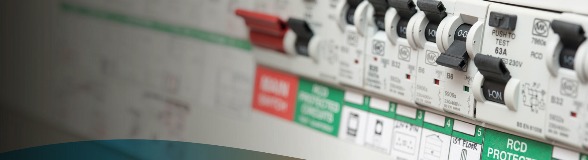Electrical board and switches
