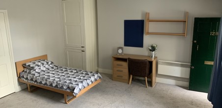 Bedroom interior view