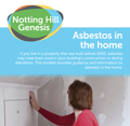 Asbestos in the home leaflet cover
