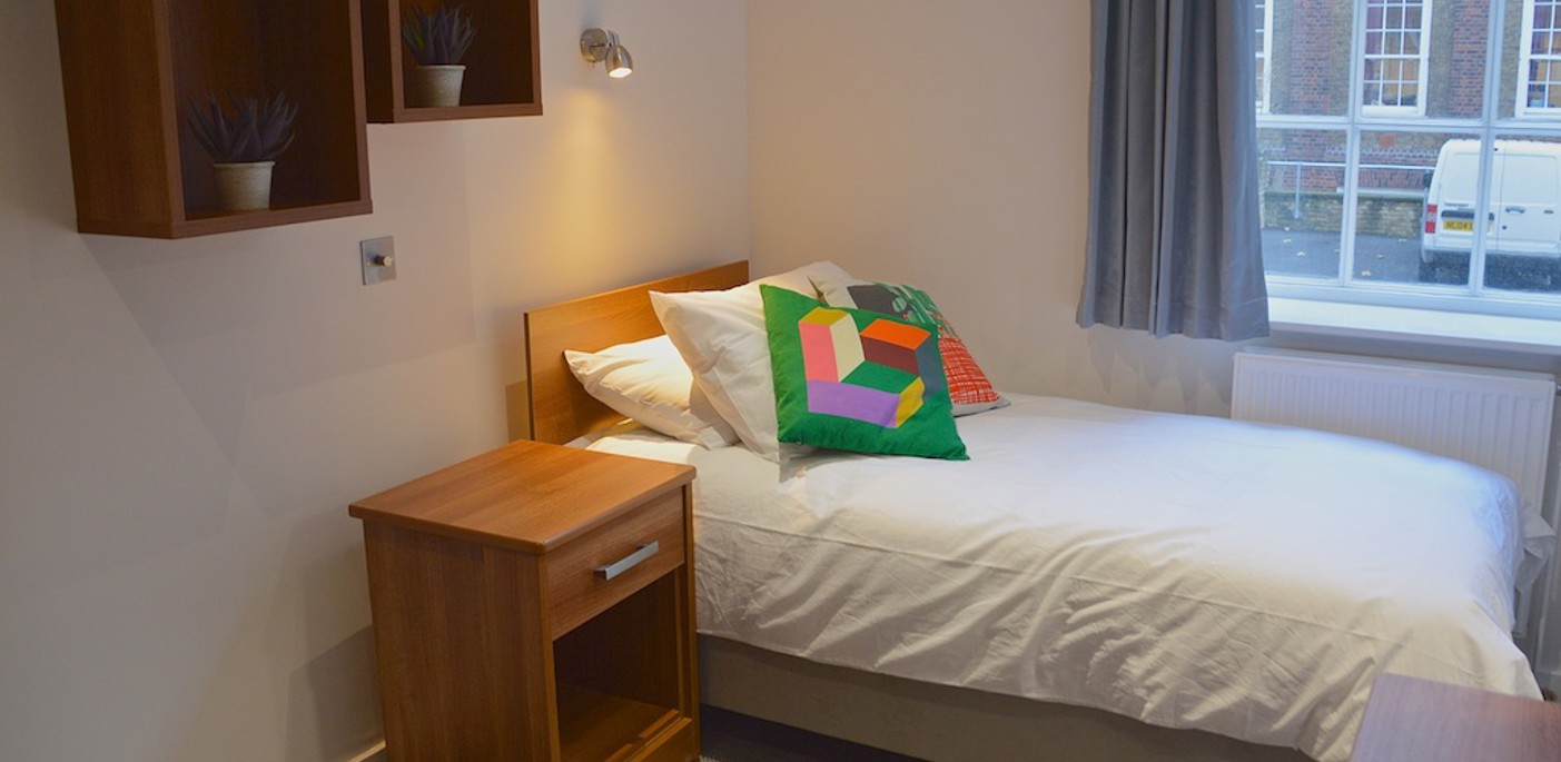 Bedroom interior view