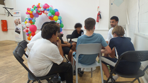 Group of young people at International Youth Day