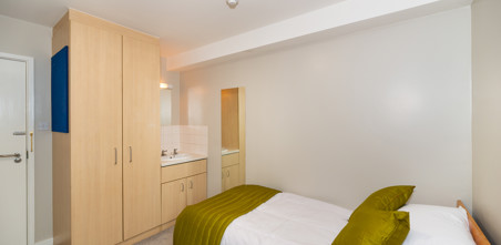 Bedroom interior view