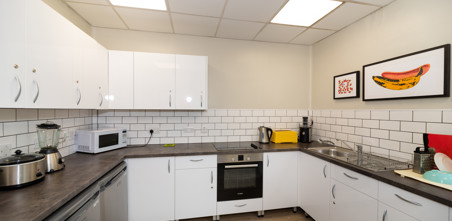 Kitchen interior view