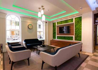 Picture of John Astor House reception area