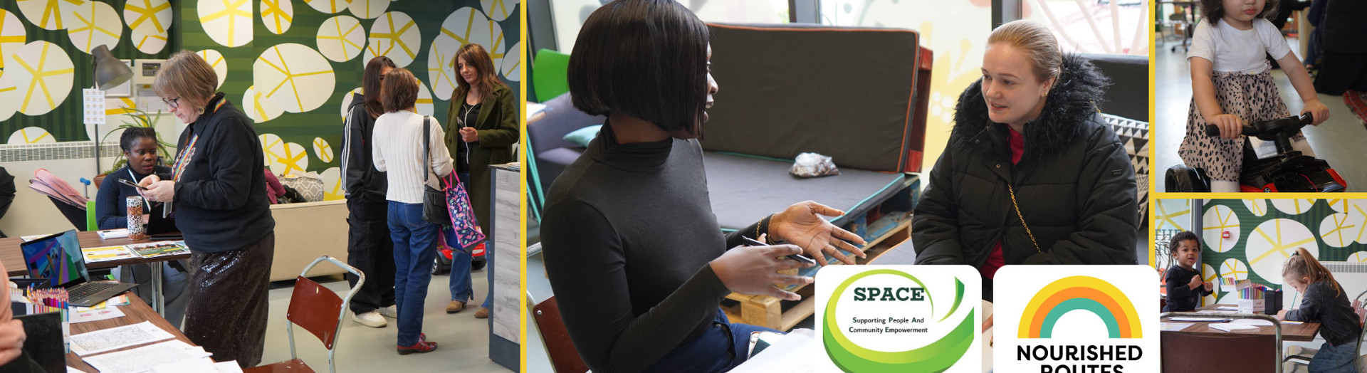 Nourished Routes cafe banner