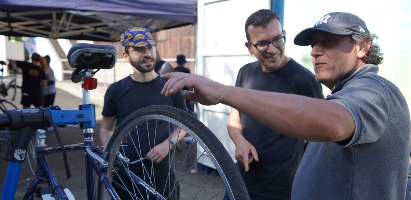 Community Cycleworks helping local residents around the Aylesbury estate