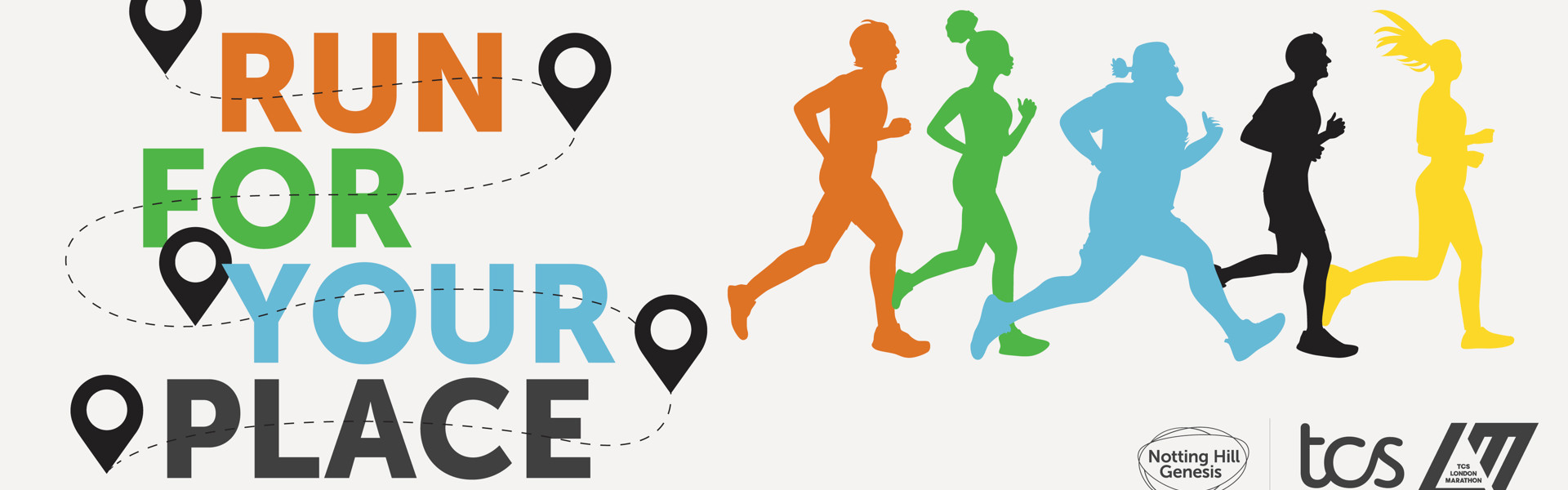Run for your place banner