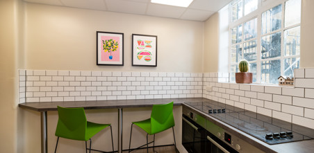 Kitchen interior view