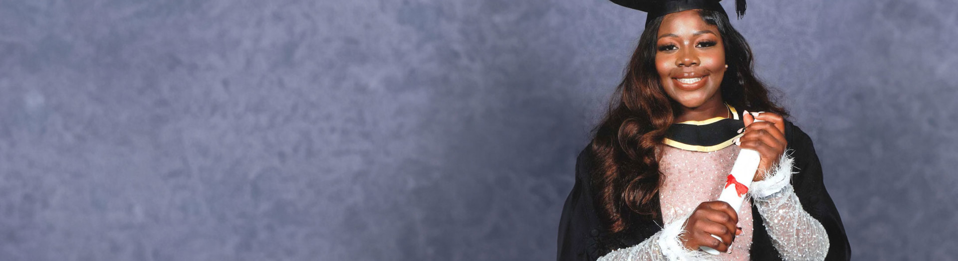 A successful graduate 