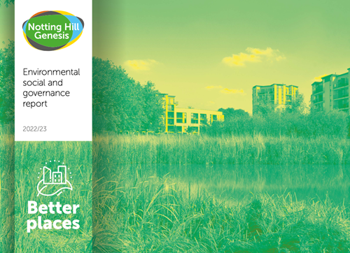 Environmental, social and governance report 2022/23 front cover