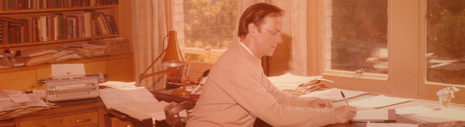 Bruce Kenrick in his study