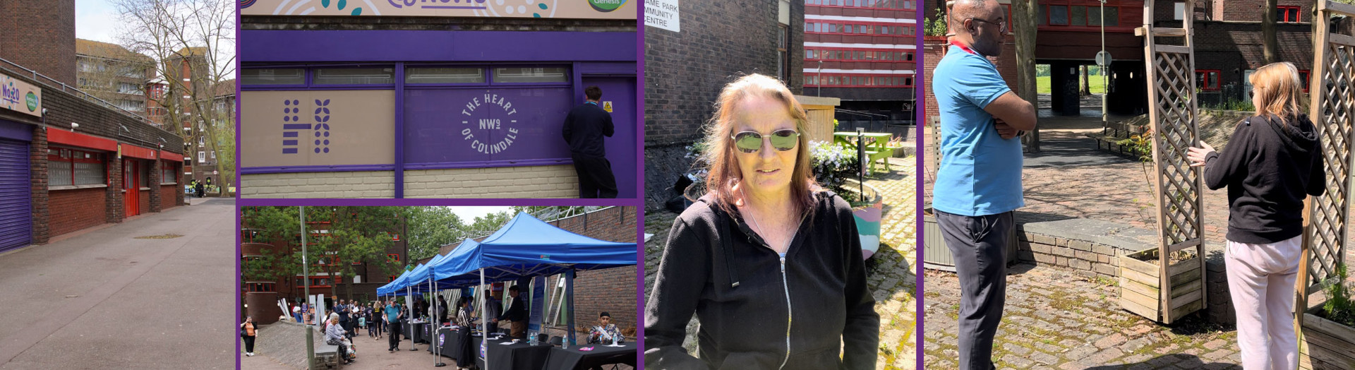 A Grahame Park resident who has accessed our community and employment services. 