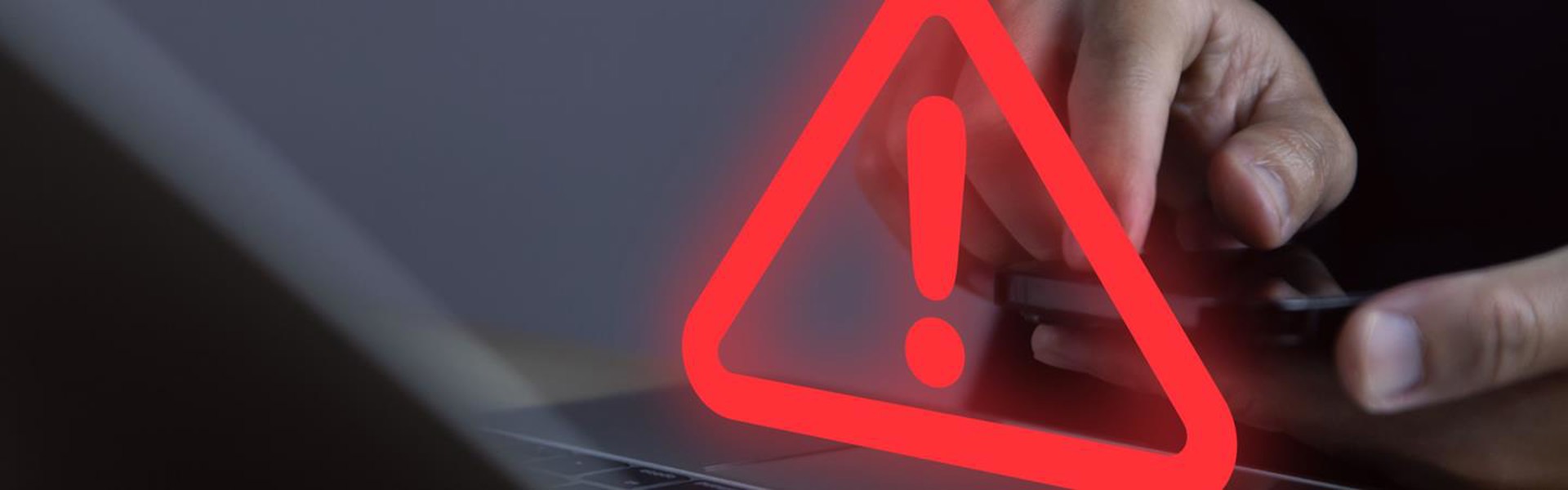 Scam alert icon