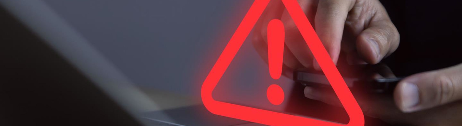 Scam alert icon
