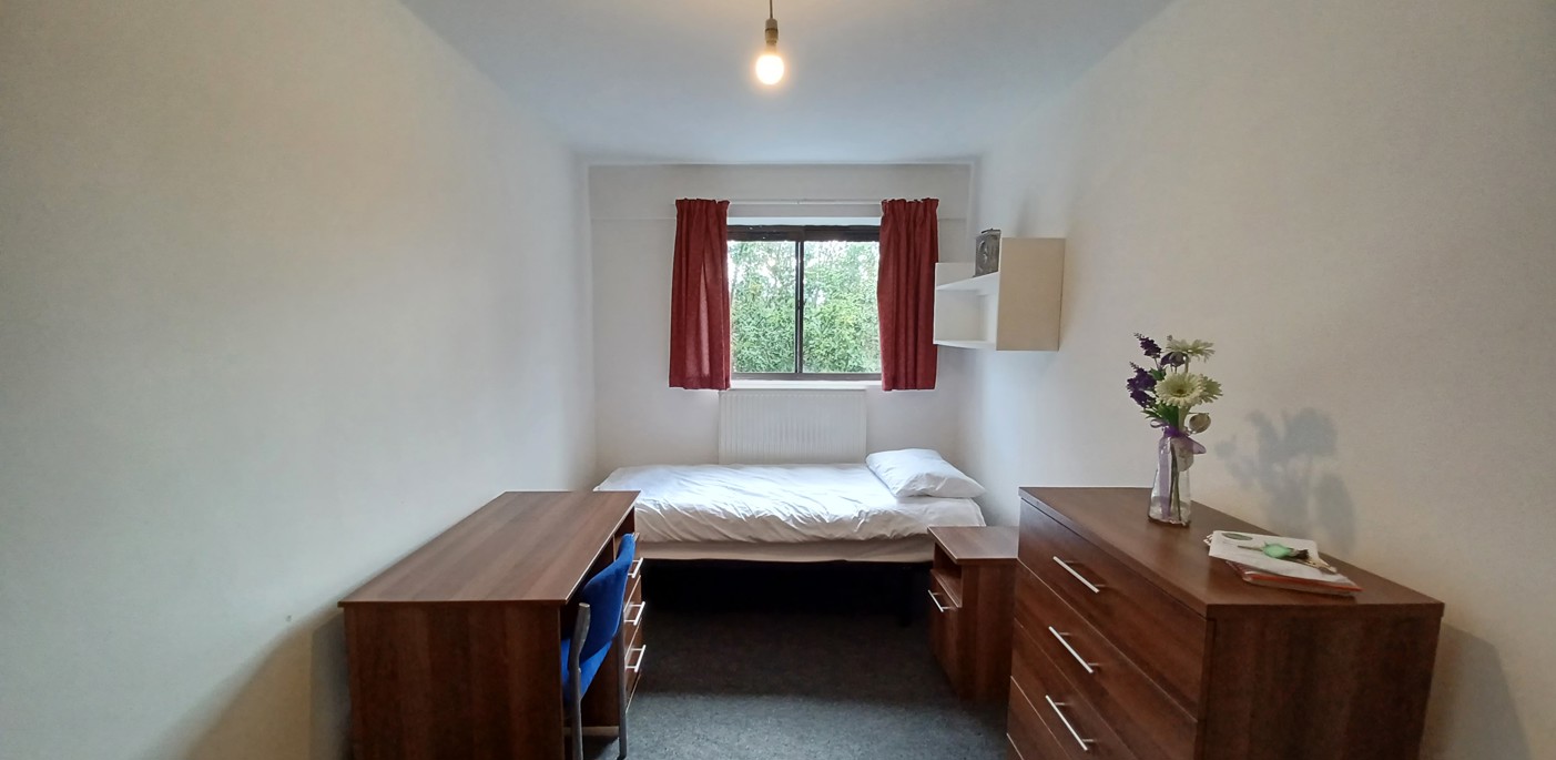 Bedroom interior view
