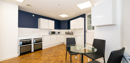 Kitchen interior view