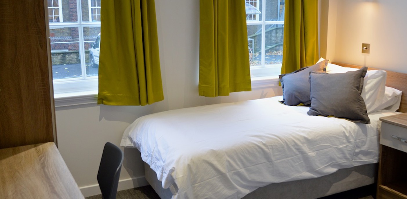 Bedroom interior view