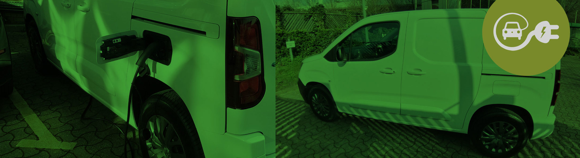 Electric vehicles banner