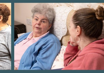 Our colleagues working with our residents