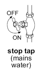 Stop tap diagram