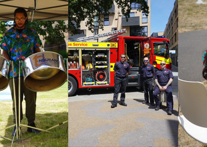 Pictures from City Park West fun day