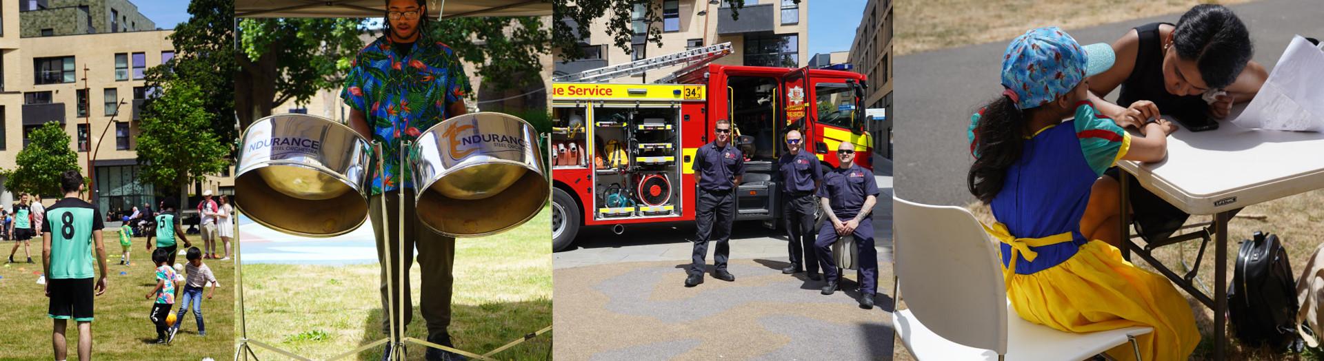 Pictures from City Park West fun day