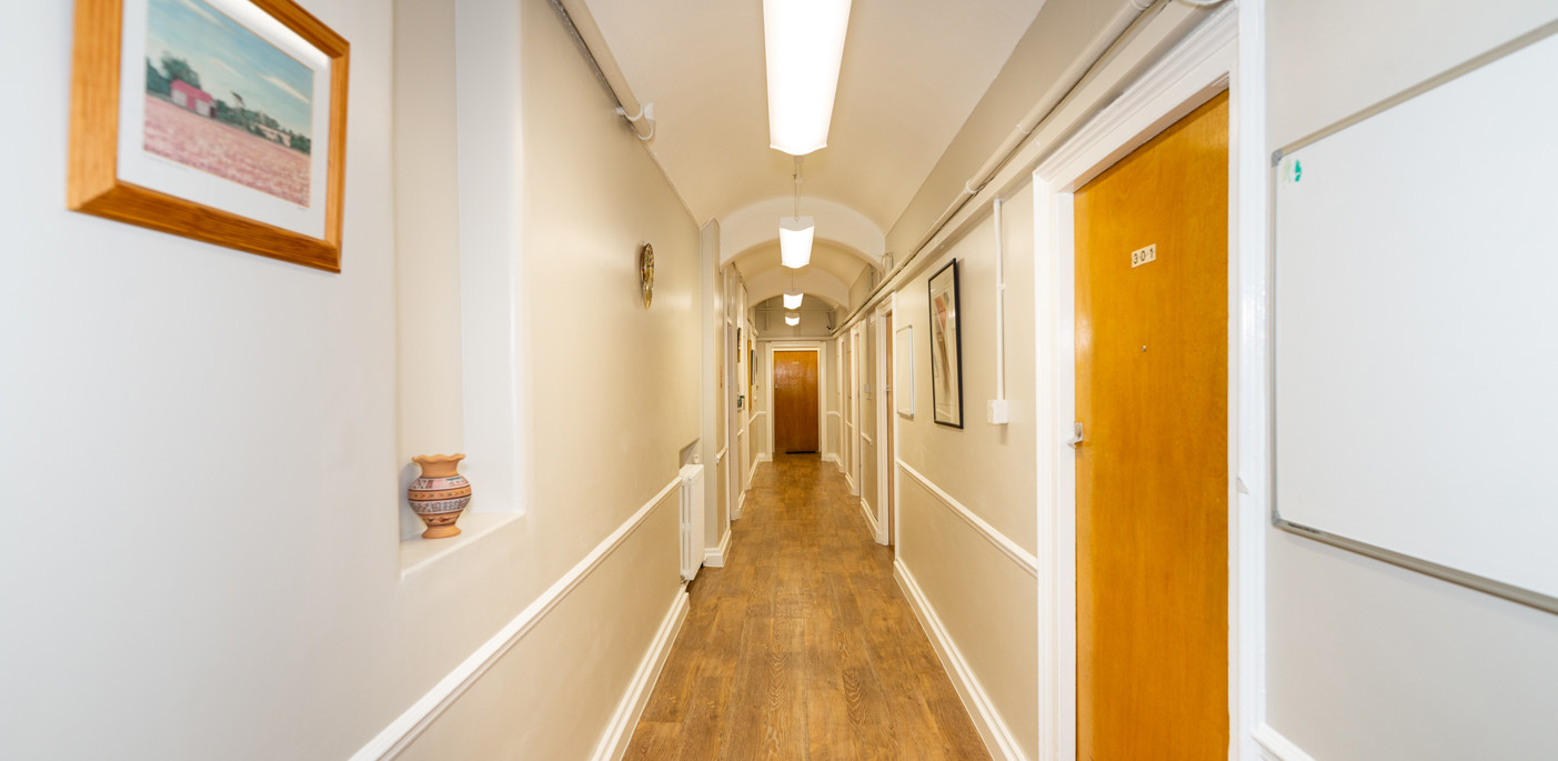 Interior corridor