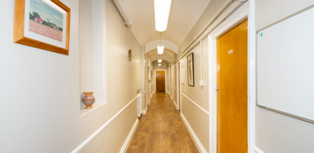 Interior corridor