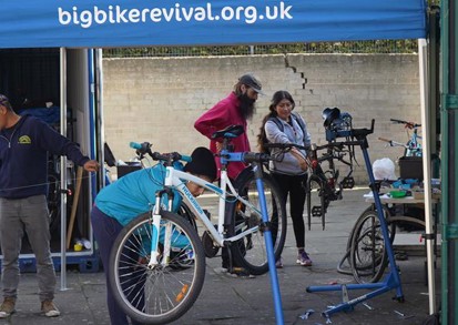 Helping residents get on their bike