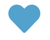 Heart shaped graphic