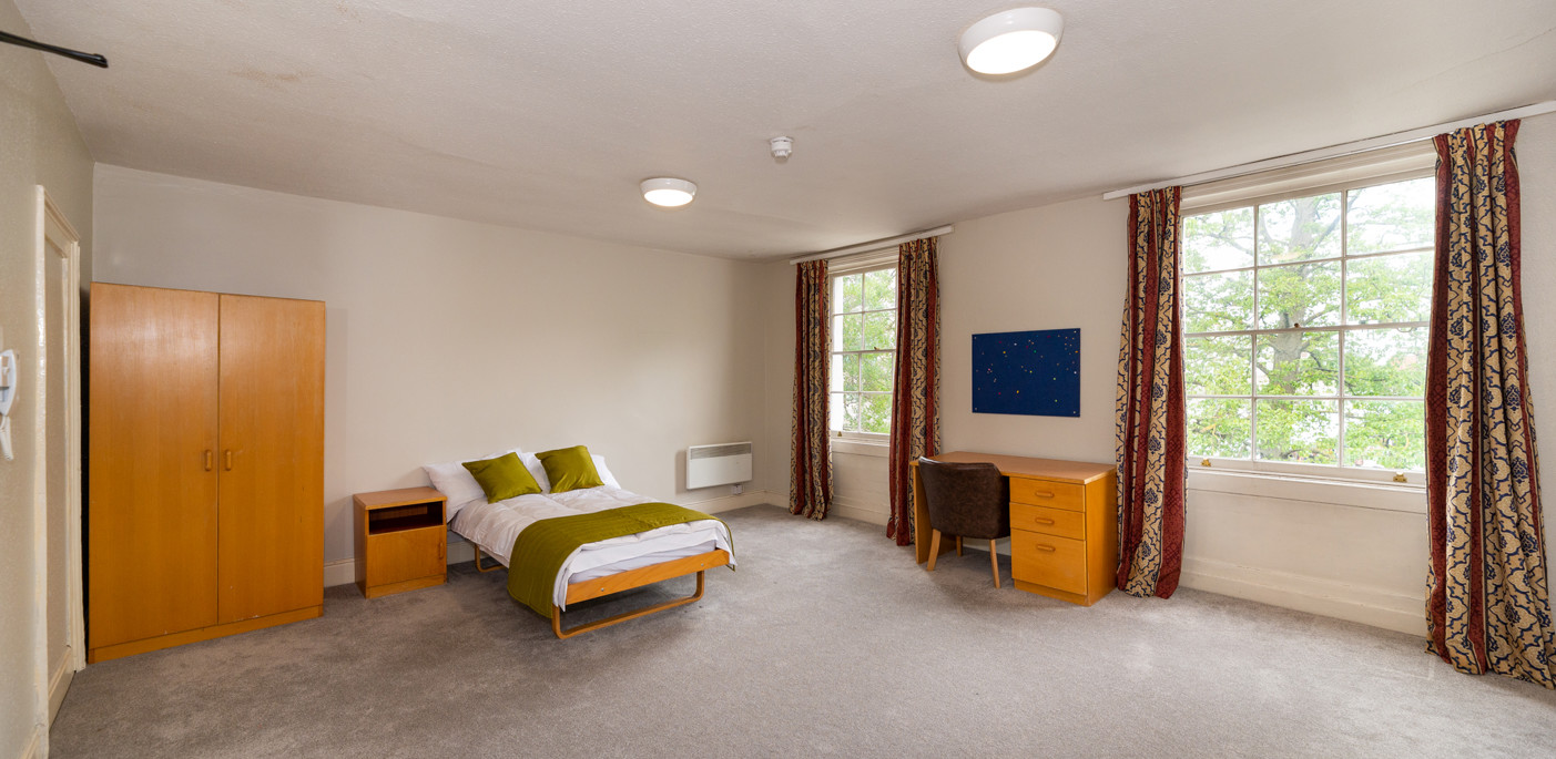 Bedroom interior view