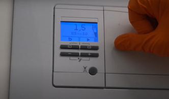 Boiler pressure gauge