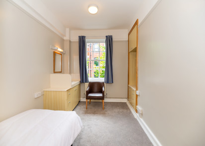 Bedroom interior view