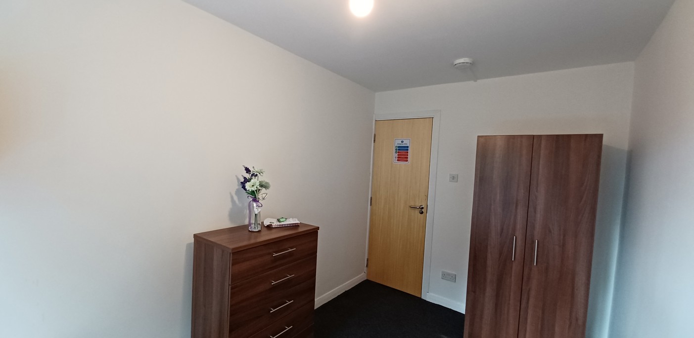 Bedroom interior view