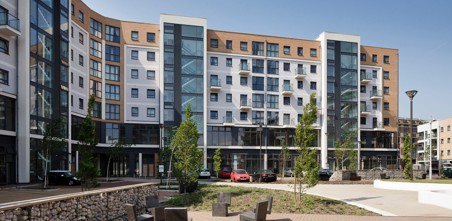 A 'Before' image showing the gardening achievements at Factory Quarter.