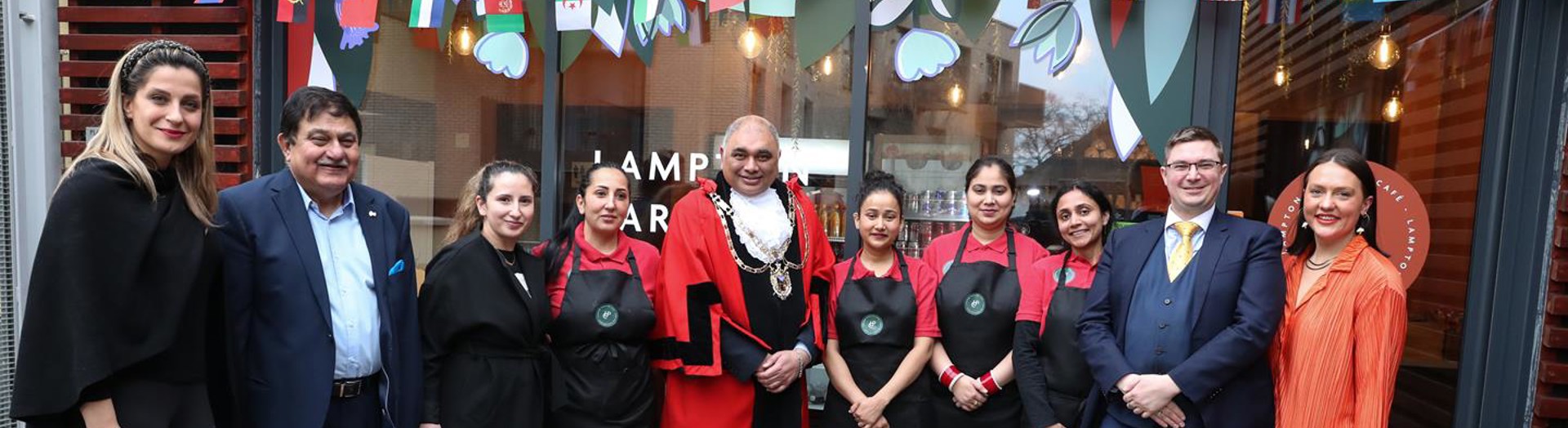 Official opening with the Mayor