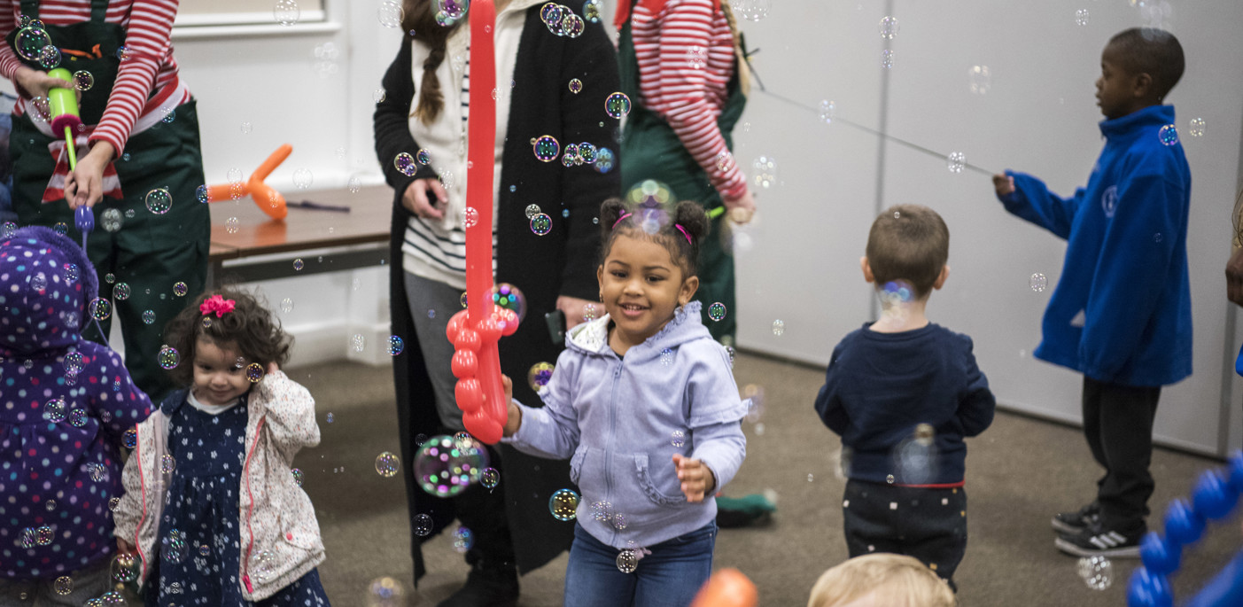 Families at the Christmas Feast