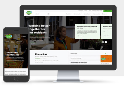 New website look