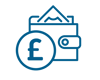 Budget and manage debt graphic