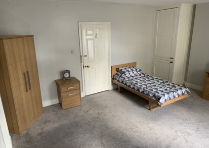 Bedroom interior view
