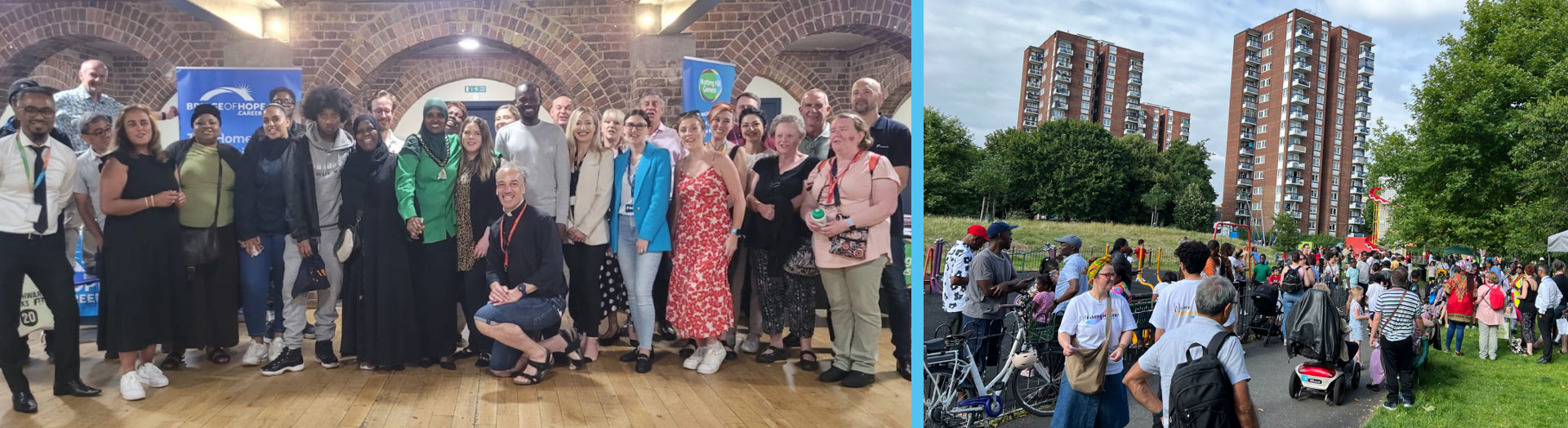 Residents and our colleagues at Aylesbury Employment Fair