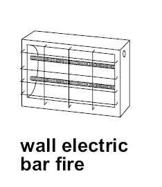 Wall electric ball fire diagram
