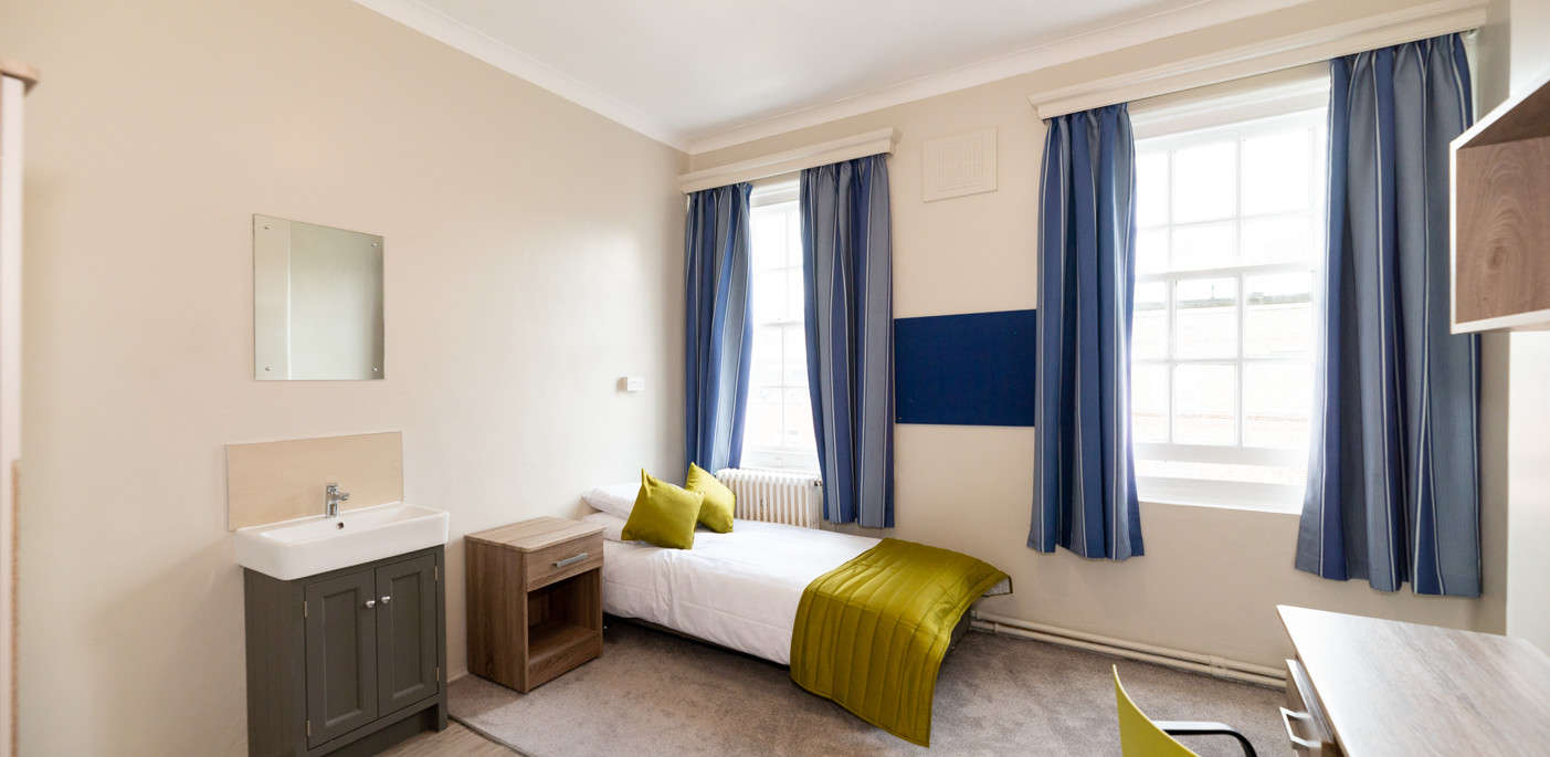 Bedroom interior view