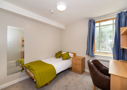 Bedroom interior view