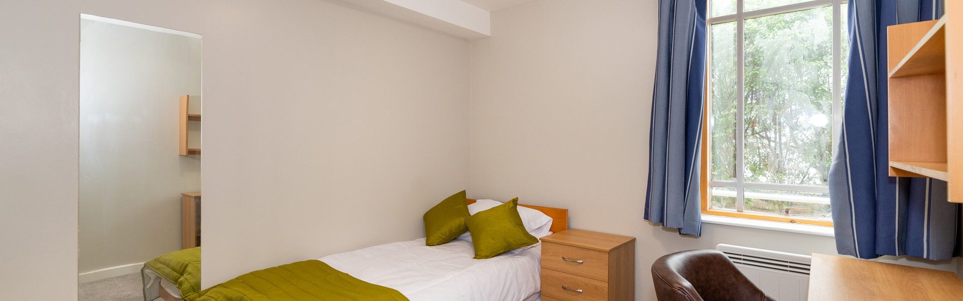 Bedroom interior view