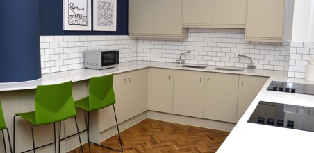 Kitchen interior view