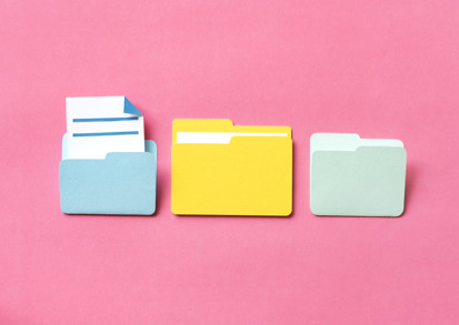 Paper Craft Art Document Folder